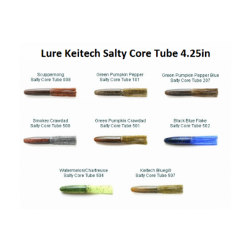 Lure Keitech Salty Core Tube 4.25 inch