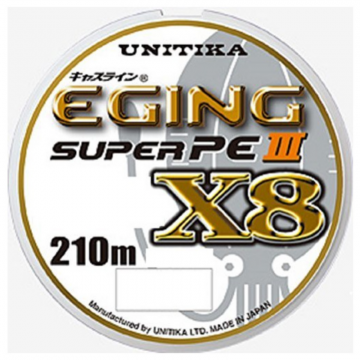 Line Unitika Eging Super PE III X8 210m