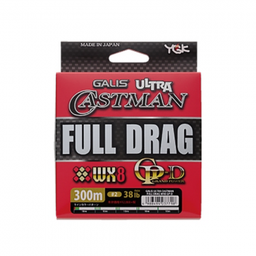 Line YGK Galis Ultra Castman FullDrag WX8GP-D 300m