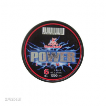 Line Surecatch Power 1-4lb Asst Col 15lb