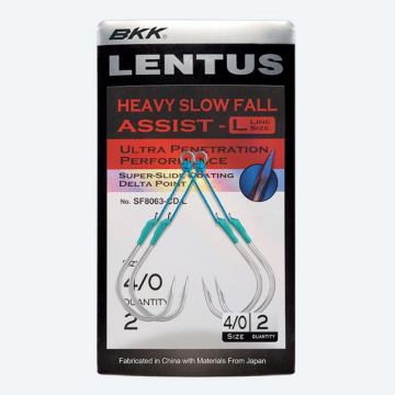 Hook BKK Lentus Heavy Slow Jigging SF8063-2X-CD-L