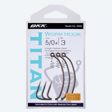 Hook BKK Titan Worm Hook 9006